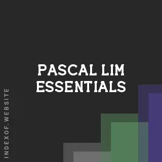 Pascal Lim Essentials | Indexof
