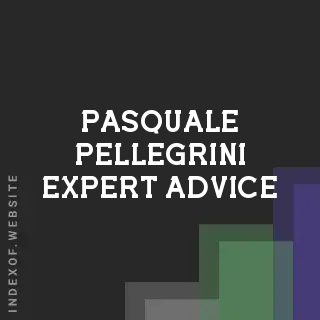 Pasquale Pellegrini Expert Advice | Indexof