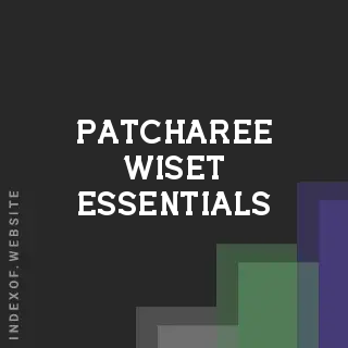 Patcharee Wiset Essentials | Indexof