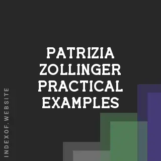 Patrizia Zollinger Practical Examples | Indexof