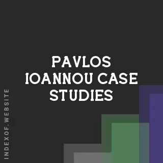 Pavlos Ioannou Case Studies | Indexof