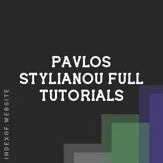 Pavlos Stylianou Full Tutorials | Indexof