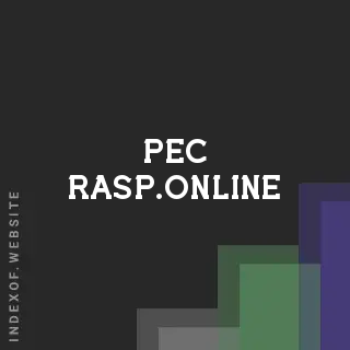 pec-rasp.online by Egor Sergeev site -  Indexof