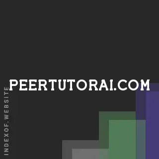 peertutorai.com by Dadan Yulianto site -  Indexof