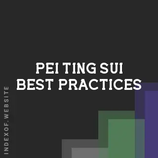 Pei-ting Sui Best Practices | Indexof