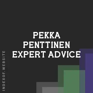 Pekka Penttinen Expert Advice | Indexof