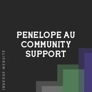 Penelope Au Community Support | Indexof