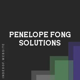 Penelope Fong Solutions | Indexof