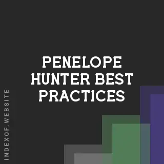Penelope Hunter Best Practices | Indexof