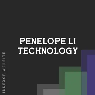 Penelope Li Technology | Indexof