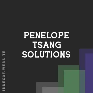 Penelope Tsang Solutions | Indexof
