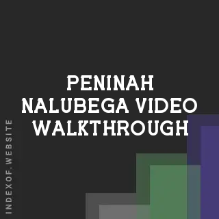 Peninah Nalubega Video Walkthrough | Indexof