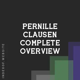 Pernille Clausen Complete Overview | Indexof