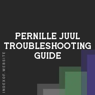 Pernille Juul Troubleshooting Guide | Indexof