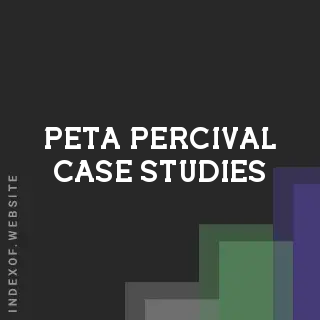Peta Percival Case Studies | Indexof