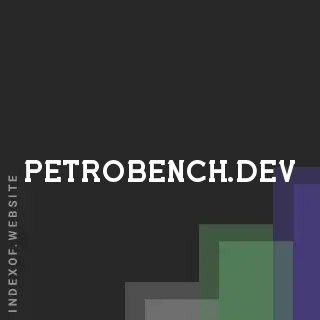 petrobench.dev by Hridoy Aziz site -  Indexof