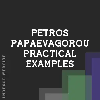 Petros Papaevagorou Practical Examples | Indexof