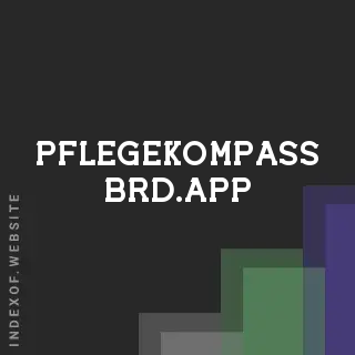 pflegekompass-brd.app by Banjo Taylor site -  Indexof