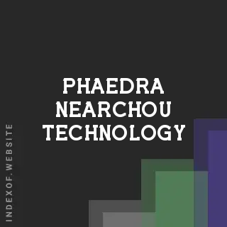 Phaedra Nearchou Technology | Indexof
