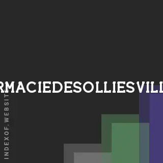 pharmaciedesolliesville.fr by Natalie Sit site -  Indexof
