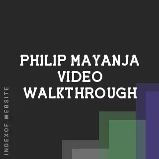 Philip Mayanja Video Walkthrough | Indexof