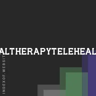 physicaltherapytelehealth.org by Maja Haugaard site -  Indexof