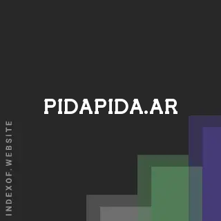 pidapida.ar by Amoy Palmer site -  Indexof