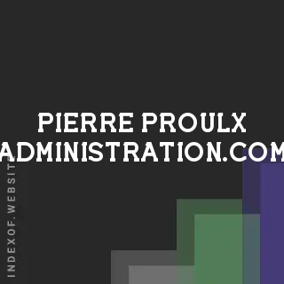 pierre-proulx-administration.com by Charles Kabugho site -  Indexof