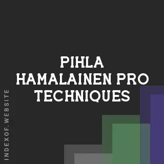 Pihla Hamalainen Pro Techniques | Indexof
