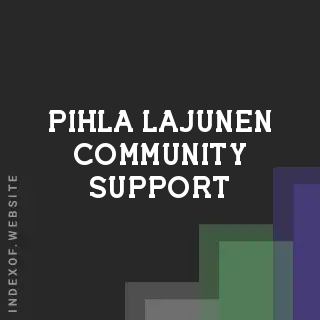 Pihla Lajunen Community Support | Indexof