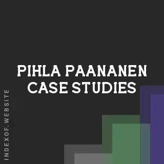 Pihla Paananen Case Studies | Indexof
