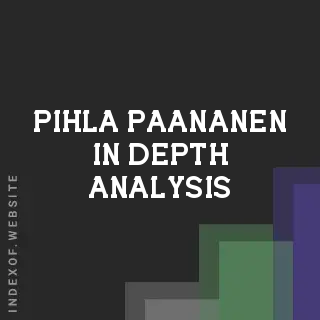 Pihla Paananen In-Depth Analysis | Indexof