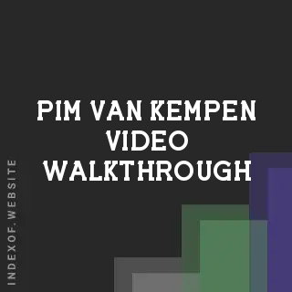 Pim van Kempen Video Walkthrough | Indexof