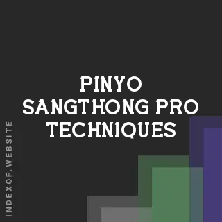 Pinyo Sangthong Pro Techniques | Indexof