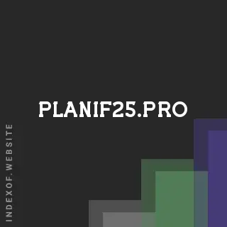 planif25.pro by Oscar Perry site -  Indexof