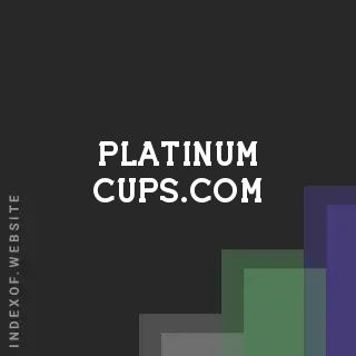 platinum-cups.com by Daniel Tomasdottir site -  Indexof