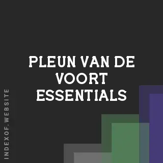 Pleun van de Voort Essentials | Indexof