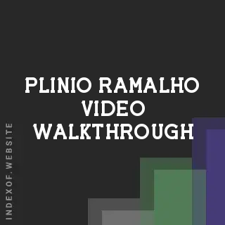Plinio Ramalho Video Walkthrough | Indexof