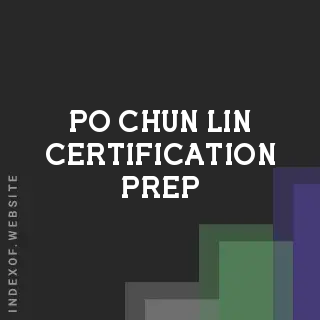 Po-chun Lin Certification Prep | Indexof
