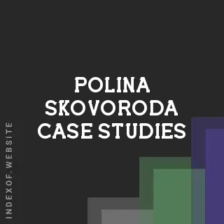 Polina Skovoroda Case Studies | Indexof