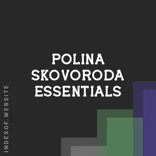 Polina Skovoroda Essentials | Indexof