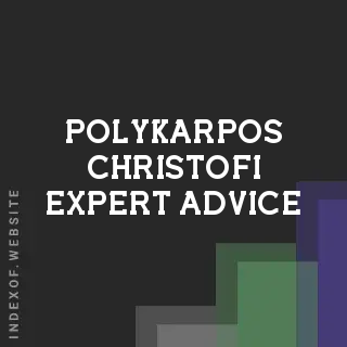 Polykarpos Christofi Expert Advice | Indexof