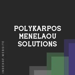 Polykarpos Menelaou Solutions | Indexof