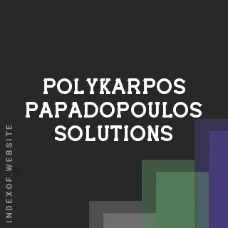 Polykarpos Papadopoulos Solutions | Indexof