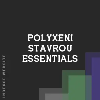 Polyxeni Stavrou Essentials | Indexof