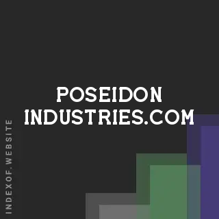poseidon-industries.com by Benedict Wong site -  Indexof