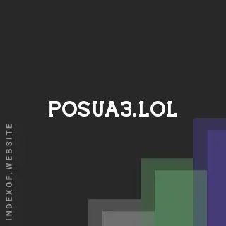 posua3.lol by Ruby Yim site -  Indexof