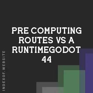 Pre-computing Routes vs. A* Runtime: Maritime Pathfinding in Godot 4.4