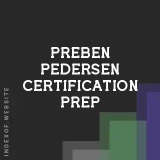 Preben Pedersen Certification Prep | Indexof