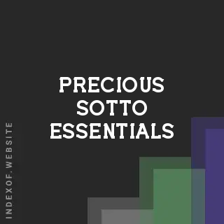 Precious Sotto Essentials | Indexof
